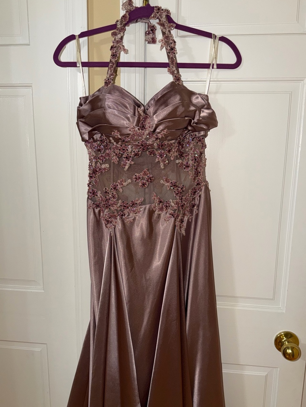 Vintage Satin Gown